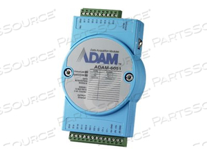 ADAM ADAM-6051-D, INPUT/OUTPUT MODULE, WIRED, 10/100 ETHERNET by Advantech Corporation ADAM ADAM-6051-D, INPUT/OUTPUT MODULE, WIRED, 10/100 ETHERNET by Advantech Corporation
