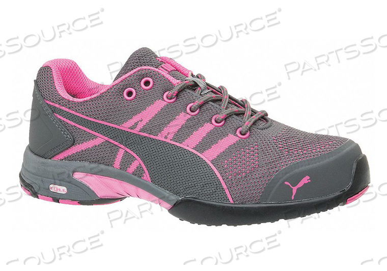 ATHLETIC SHOE 6-1/2 C GRAY STEEL PR by Puma Safety Shoes