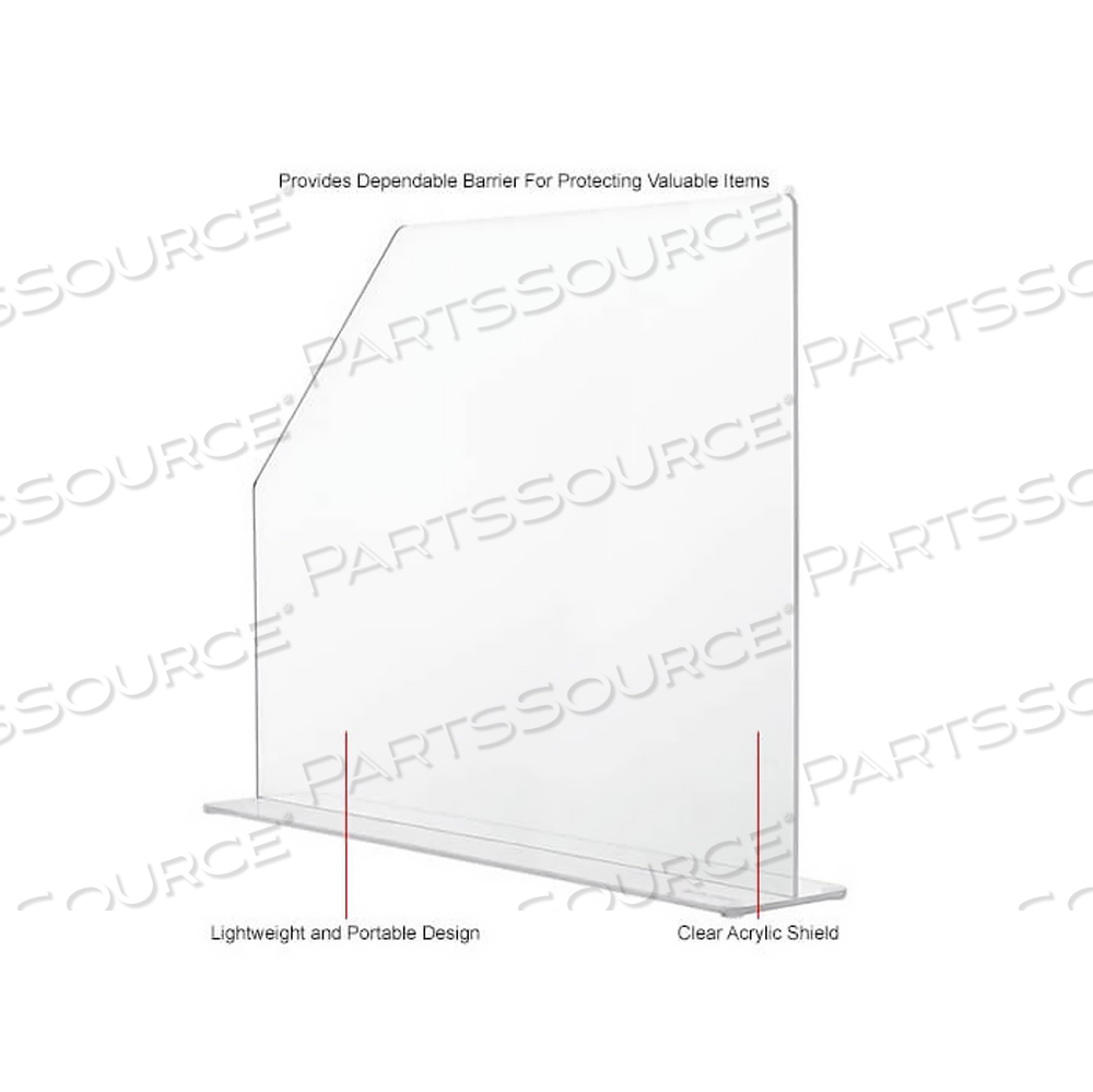 ACRYLIC SPLASH GUARDS-PROTECT YOUR PHONE AND DEVICES by Omnimed, Inc.