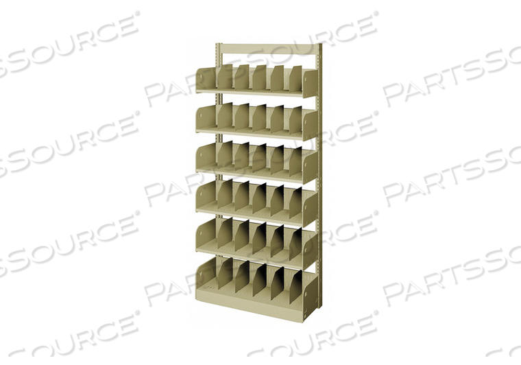 DIVIDER SHELF SINGLE 6 SHELVES 12 IN by Estey DIVIDER SHELF SINGLE 6 SHELVES 12 IN by Estey