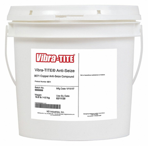 ANTI SEIZE COMPOUND PAIL 1 GAL. COPPER by Vibra-Tite