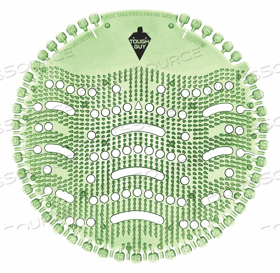 URINAL SCREEN NONPARA CUCUMBERMELON PK10 by Tough Guy