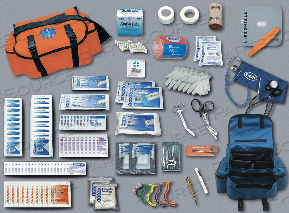PRO RESPONSE TRAUMA KIT NAVY BLUE by EMI