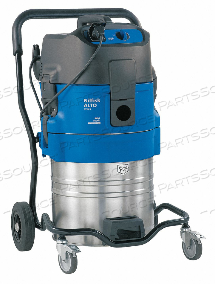 BUILT-IN PUMP SHOP VACUUM 19 GAL. STEEL by Nilfisk, Inc.
