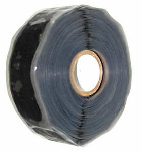 SELF-FUSING TAPE 1 X 432 IN 20 MIL BLACK by ER Tape