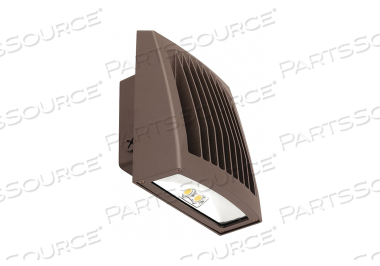 LED LOW PROFILE WALL PACK W/ PHOTOCONTROL, 21W, 2300L, 4000K, DARK BRONZE, DLC by Hubbell Power Systems