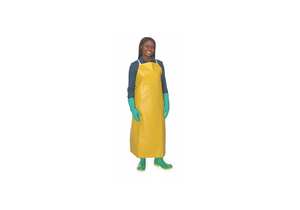 BIB APRON YELLOW UNIVERSAL 45 IN L by Ansell Healthcare