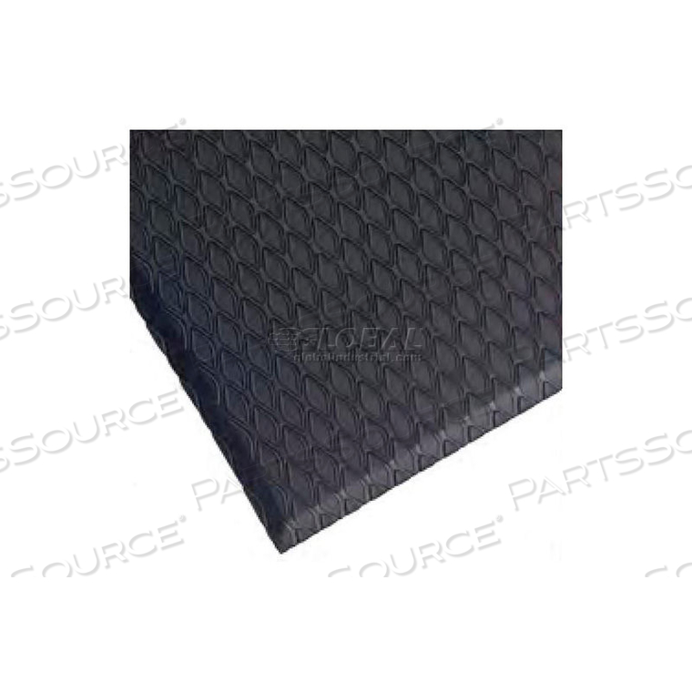 CUSHION MAX ANTI FATIGUE MAT 5/8" THICK 3' X UP TO 45' BLACK by Andersen Company