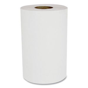 HARDWOUND PAPER TOWELS, NONPERFORATED, 1-PLY, 8" X 350 FT, WHITE/CARTON by Boardwalk HARDWOUND PAPER TOWELS, NONPERFORATED, 1-PLY, 8" X 350 FT, WHITE/CARTON by Boardwalk