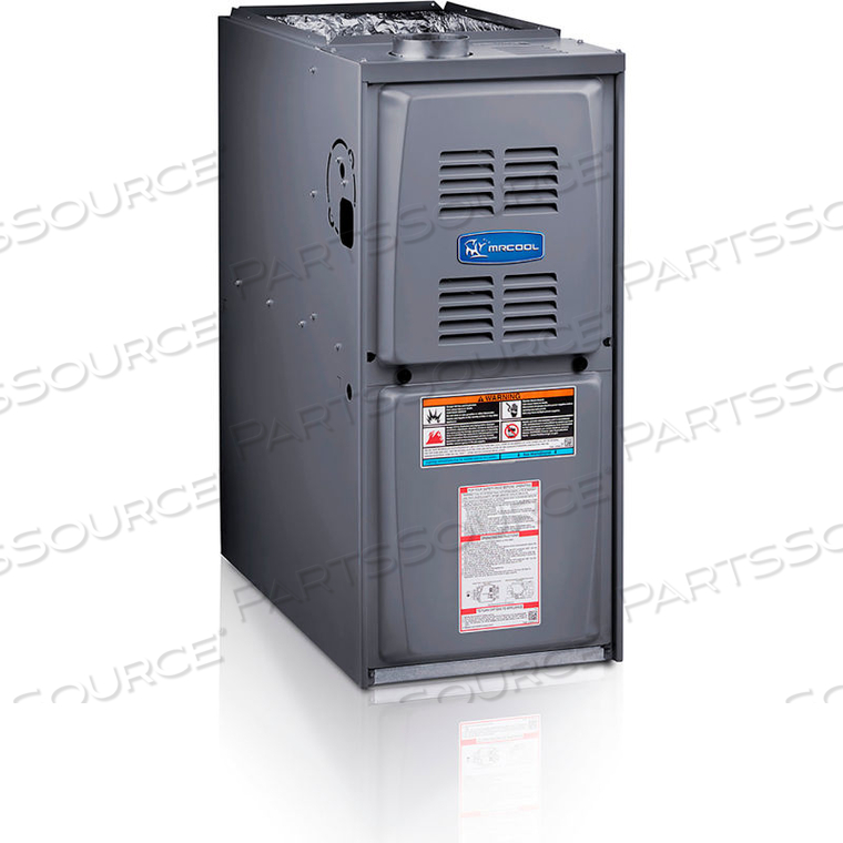 3 TON GAS FURNACE 70,000 BTU 80% AFUE UPFLOW OR HORIZONTAL MULTI-POSITION 5-SPEED 