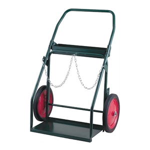 SERIES 300 TRUCK, HOLDS 9-1/4 IN TO 13 IN CYLINDERS, 14 IN SEMI-PNEUMATIC, BALL BEARING WHEELS by Harper