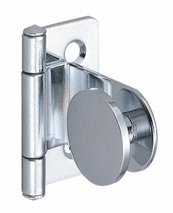 GLASS DOOR HINGE STAINLESS STEEL 100 DEG by Lamp