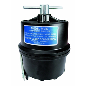 COMPRESSED AIR FILTER, 1/4 IN (NPT), SUB-MICRONIC, FOR USE WITH PLASMA MACHINES by Motorguard
