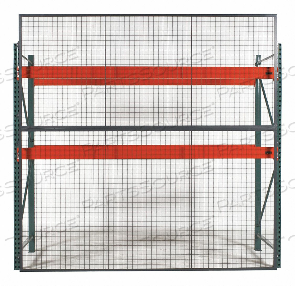 RACKBACK WIRE MESH PALLET RACK ENCLOSURE - BACK PANEL 108"W X60" by WireCrafters RACKBACK WIRE MESH PALLET RACK ENCLOSURE - BACK PANEL 108"W X60" by WireCrafters