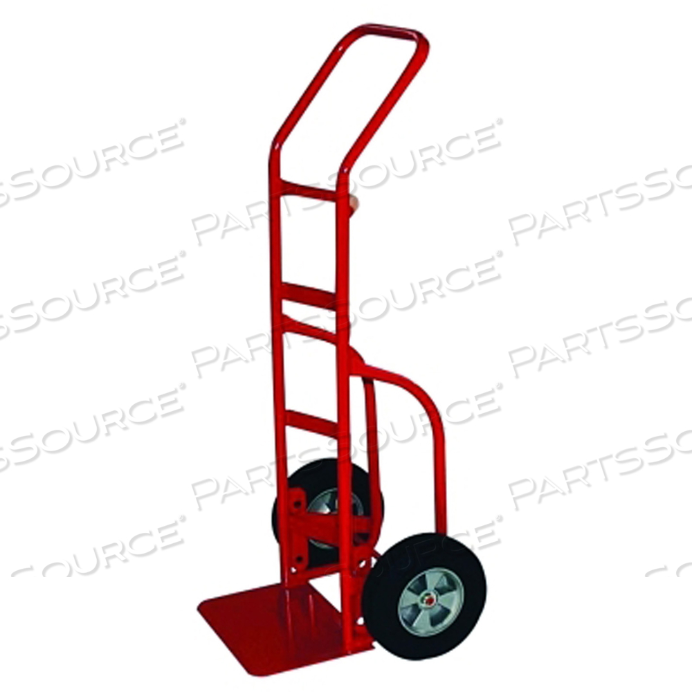 HEAVY DUTY HAND TRUCKS WITH FLOW BACK HANDLE, 800 LB, SOLID RUBBER WHEELS by Milwaukee Hand Trucks