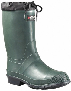 E7850 RUBBER BOOT MEN'S 9 MID-CALF GREEN PR by Baffin