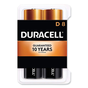 BATTERY, COPPERTOP, D, ALKALINE, 1.5V, 17000 MAH by Duracell