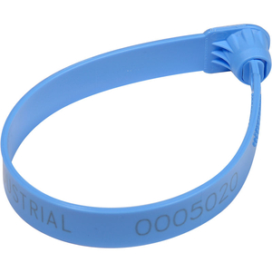 FIXED LENGTH PLASTIC TRUCK SEAL, 7.5" MED BLUE, 60LBS PULL FORCE, 100/PACK by Cambridge Security Seals LLC FIXED LENGTH PLASTIC TRUCK SEAL, 7.5" MED BLUE, 60LBS PULL FORCE, 100/PACK by Cambridge Security Seals LLC