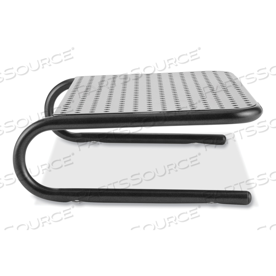 METAL ART JR. MONITOR STAND, 14.75" X 11" X 4.25", BLACK, SUPPORTS 40 LBS by Allsop