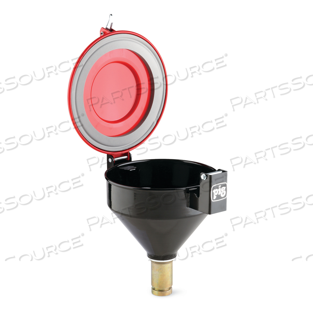 PIG BURPLESS POLY-COATED STEEL DRUM FUNNEL by New Pig Corporation