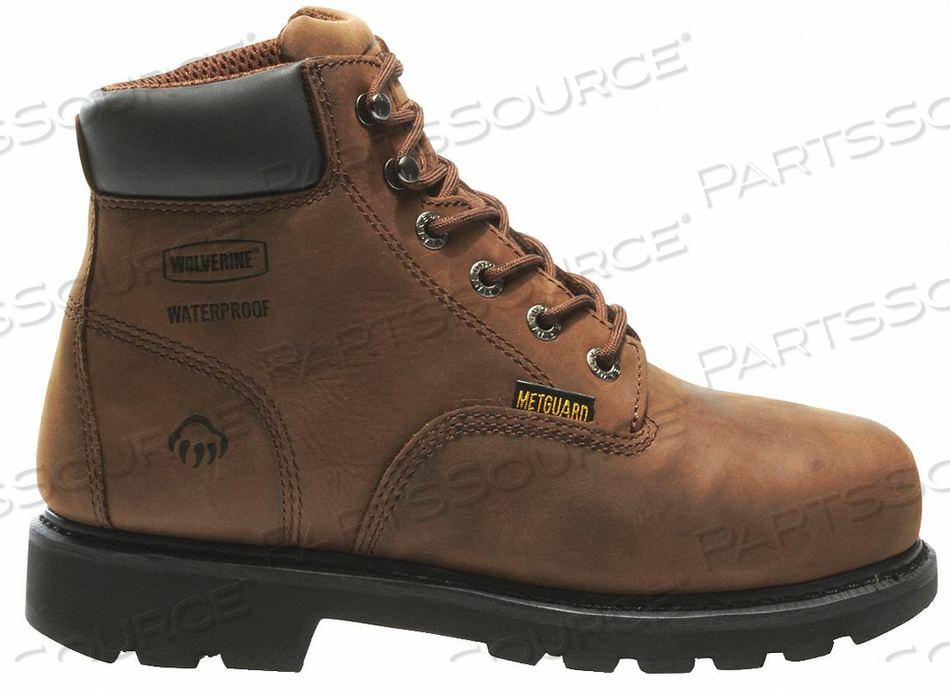 6 WORK BOOT 11-1/2 EW BROWN STEEL PR by Wolverine 6 WORK BOOT 11-1/2 EW BROWN STEEL PR by Wolverine