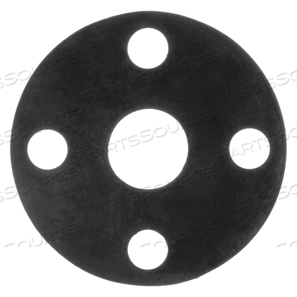 FULL FACE FLANGE GASKET, CLASS 150, BUNA-N, FOR 3/4 IN PIPE, 1/16 IN THICK, 1 1/16 IN INSIDE DIA by USA Sealing, Inc FULL FACE FLANGE GASKET, CLASS 150, BUNA-N, FOR 3/4 IN PIPE, 1/16 IN THICK, 1 1/16 IN INSIDE DIA by USA Sealing, Inc