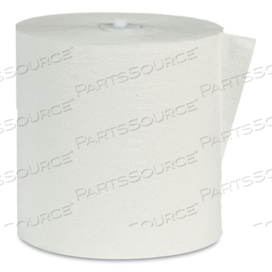 RECYCLED HARDWOUND PAPER TOWELS, 7.87" X 900 FT, WHITE/CARTON by Eco Green