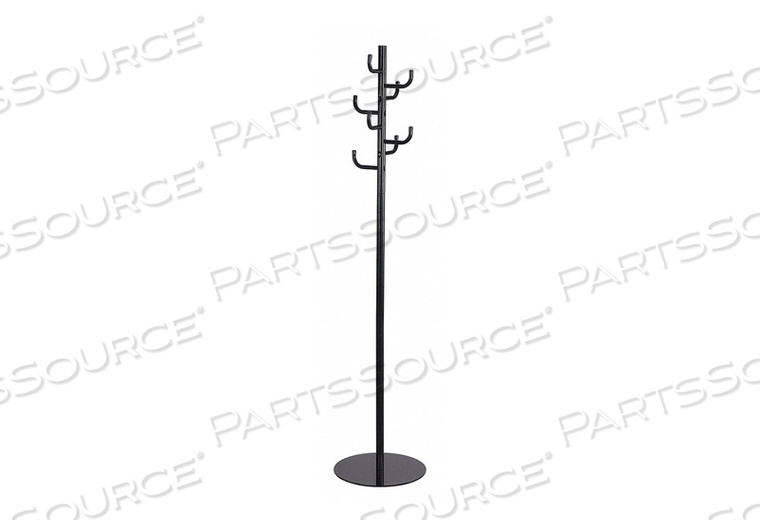 COAT RACK BLACK 69 H STAND ALONE by Safco