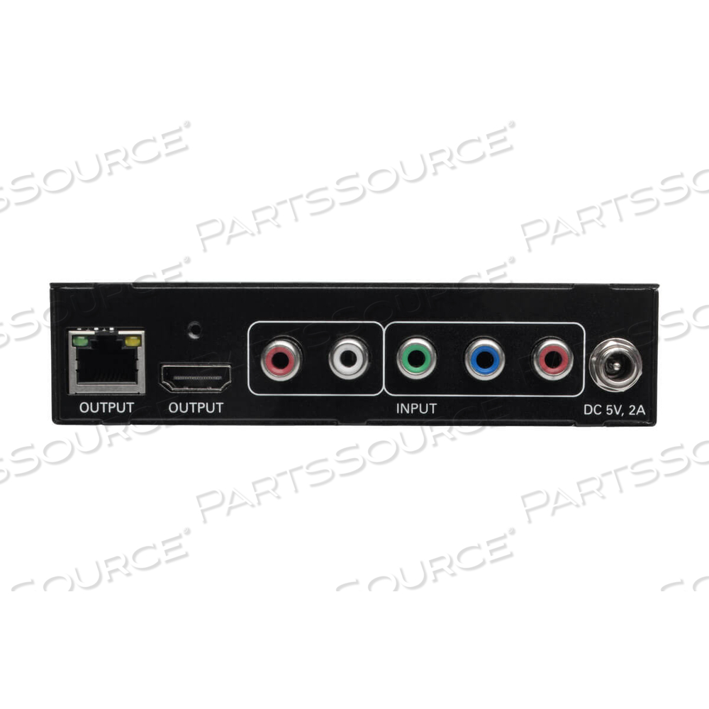 COMPONENT VIDEO RCA OVER IP EXTENDER TRANSMITTER OVER CAT5/CAT6 