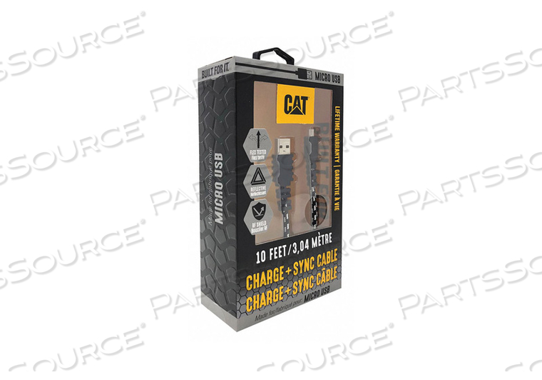 USB CABLE 2.0 SPECIFICATION 10 FT L BLK by CAT