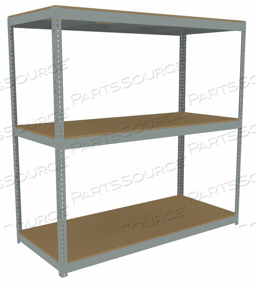 BOLTLESS SHELVING STARTER 84 H GRAY by Tennsco Corp. BOLTLESS SHELVING STARTER 84 H GRAY by Tennsco Corp.