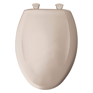 ELONGATED CLOSED FRONT TOILET SEAT BLUSH by Bemis ELONGATED CLOSED FRONT TOILET SEAT BLUSH by Bemis