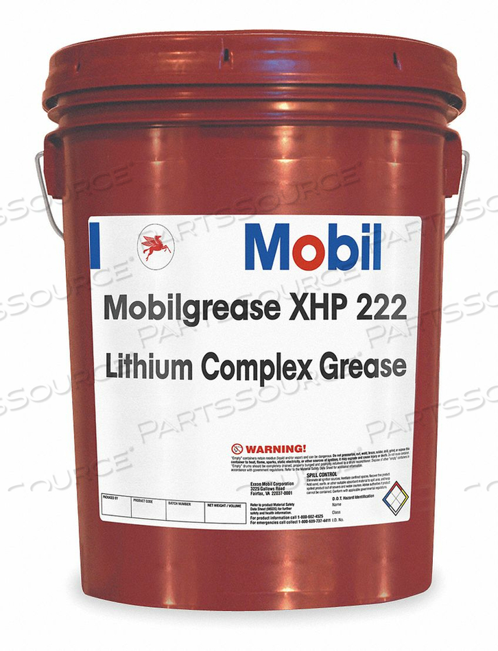 MOBILGREASE XHP 222 GREASE 5 GAL by Mobil MOBILGREASE XHP 222 GREASE 5 GAL by Mobil