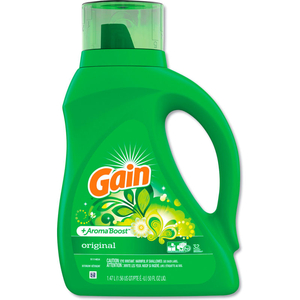 LAUNDRY DETERGENT LIQUID, 50 OZ. BOTTLE, 6 BOTTLES - 12784 by Gain