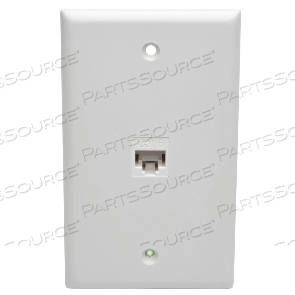 CAT6 STRAIGHT-THROUGH MODULAR IN-LINE SNAP-IN COUPLER by Tripp Lite CAT6 STRAIGHT-THROUGH MODULAR IN-LINE SNAP-IN COUPLER by Tripp Lite