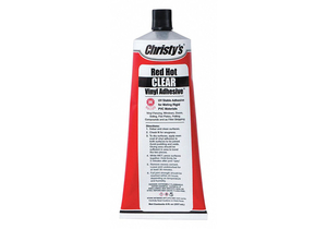 VINYL/PVC ADHESIVE CLEAR 8 OZ TUBE by Christy's