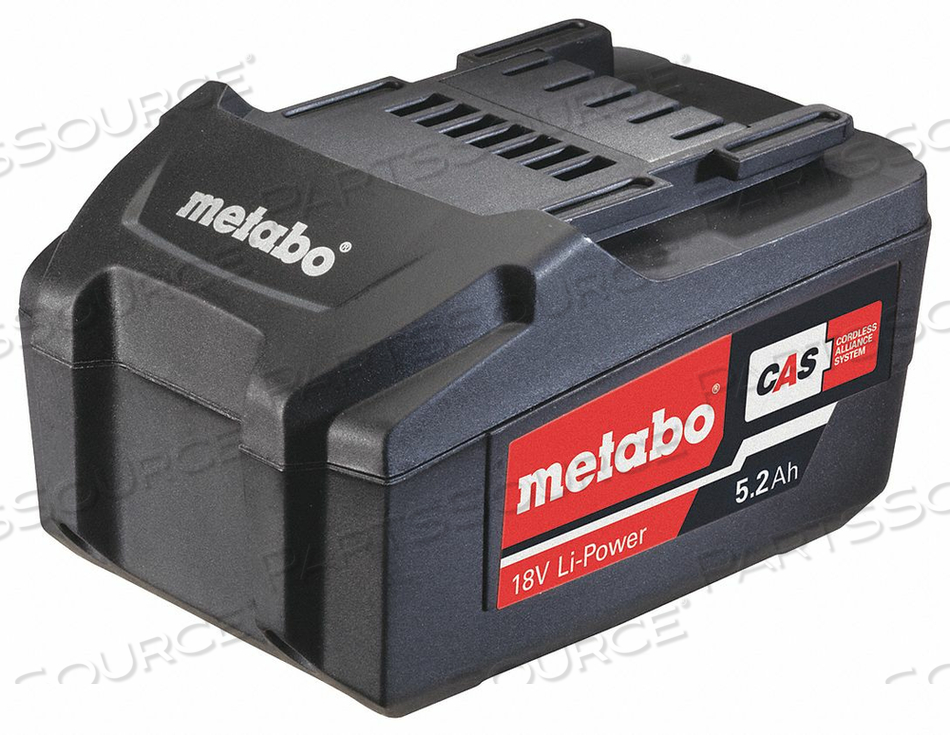 BATTERY 18V 5.2AH LI-ION by Metabo BATTERY 18V 5.2AH LI-ION by Metabo