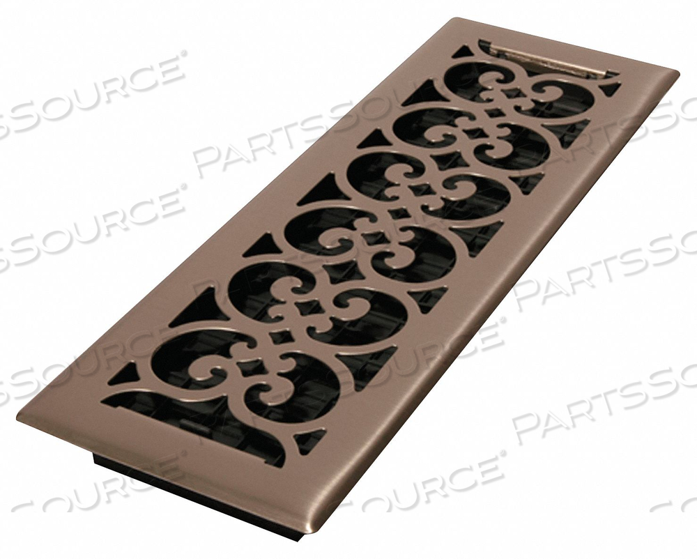 4X14 FLOOR REGISTER by Decor Grates 4X14 FLOOR REGISTER by Decor Grates