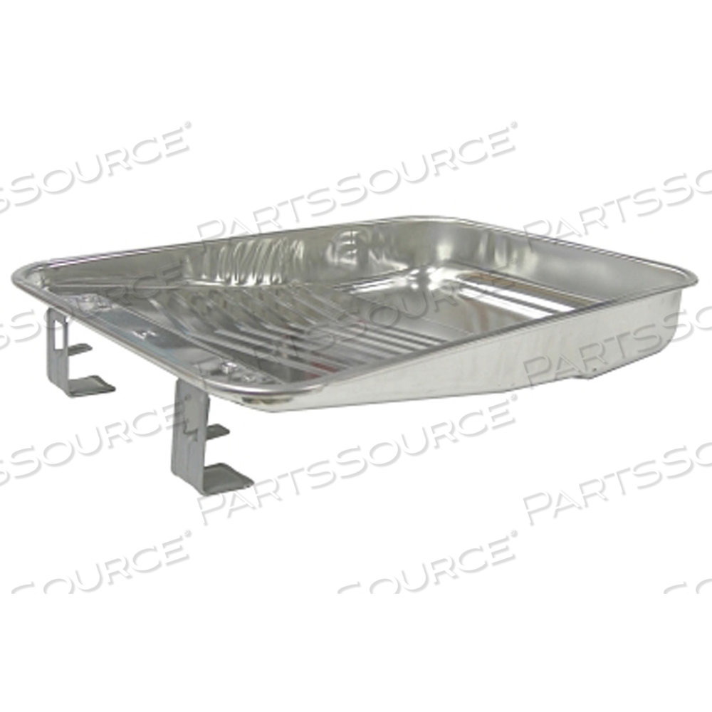 PAINT TRAY AND LINER, 2 QT, GALVANIZED STEEL PAINT TRAY, USED WITH 9 IN ROLLERS AND 96702 PAINT LINER by Weiler