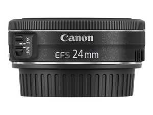 EF-S, LENS, 24 MM, F/2.8 STM, EF/EF-S, FOR EOS 1300, 700, 77, 80, 800, 8000, 9000, KISS X80, KISS X8I, KISS X9I, REBEL T6, REBEL T7I by Canon (Consumer Electronics)