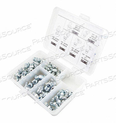 GREASE FITTING KIT NO. PIECES 100 PK100 by Westward GREASE FITTING KIT NO. PIECES 100 PK100 by Westward