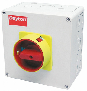 DISCONNECT SWITCH 7.1INHX7.2INWX5.8IND by DAYTON ELECTRIC MANUFACTURING CO
