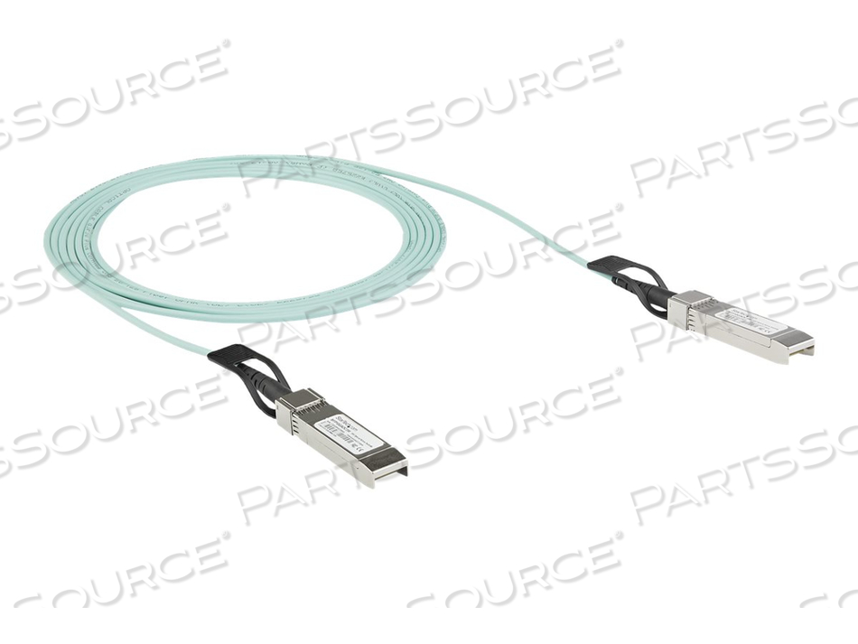 DELL EMC AOC-SFP-10G-5M COMPATIBLE 5M/16.4FT 10G SFP+ TO SFP+ AOC CABLE, 10GBE SFP+ ACTIVE OPTICAL FIBER, 10GBPS SFP PLUS/MINI GBIC/TRANSCEI by StarTech.com Ltd.