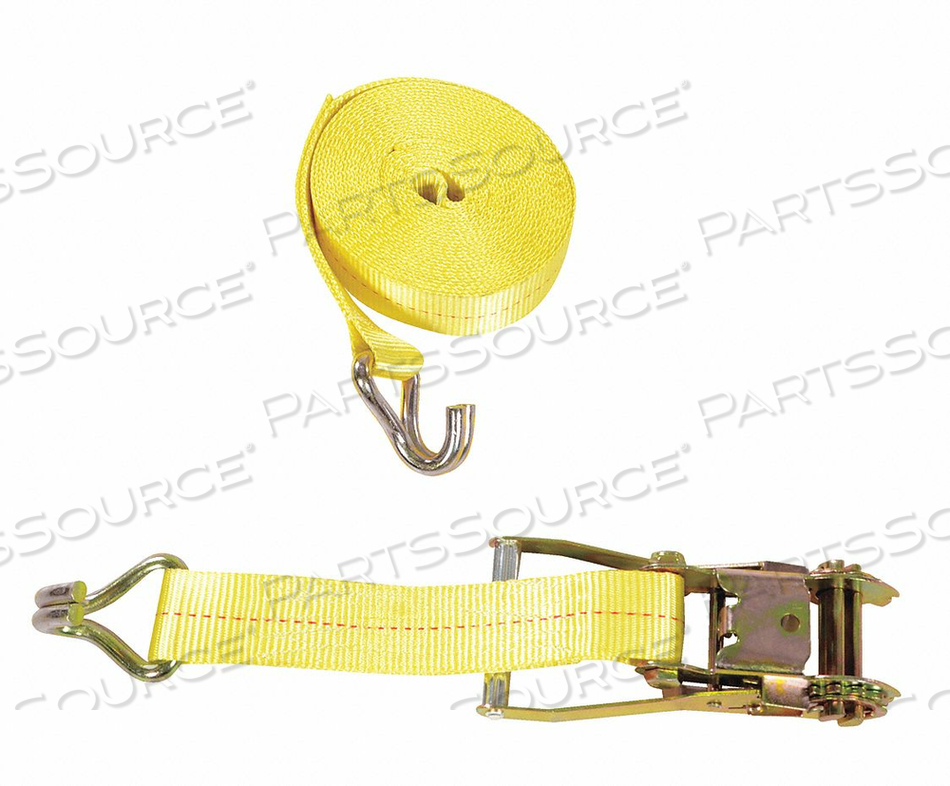 RATCHETING CARGO STRAP WITH ROD HOOK by Vestil Manufacturing Corp.