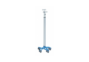 IV POLE STAINLESS STEEL BLUE by SmartStack