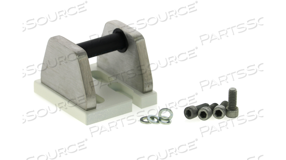 LOCK LATCH PIN BRACKET ASM, HORIZONTAL ARM WITH WASHER (46-163294P1) AND SCREW (46-170498P14) 