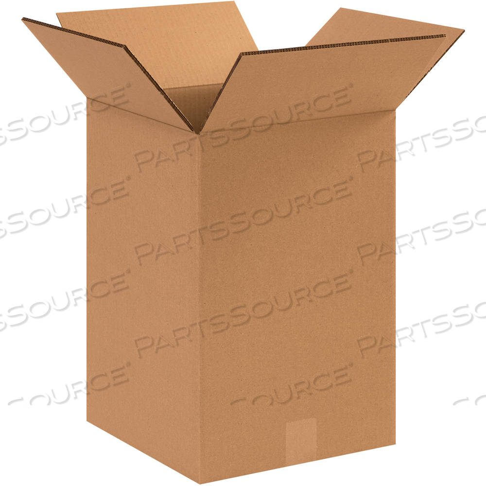 DOUBLE WALL BOXES, 12" X 12" X 18", KRAFT, 15/BUNDLE by BOX Partners (Box Acquisitions, LLC)