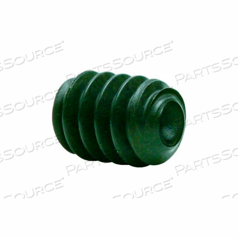 1/4-28 X 1-1/4" HEX SOCKET SET SCREW - CUP POINT - ALLOY STEEL - BLACK OXIDE - USA - PKG OF 100 