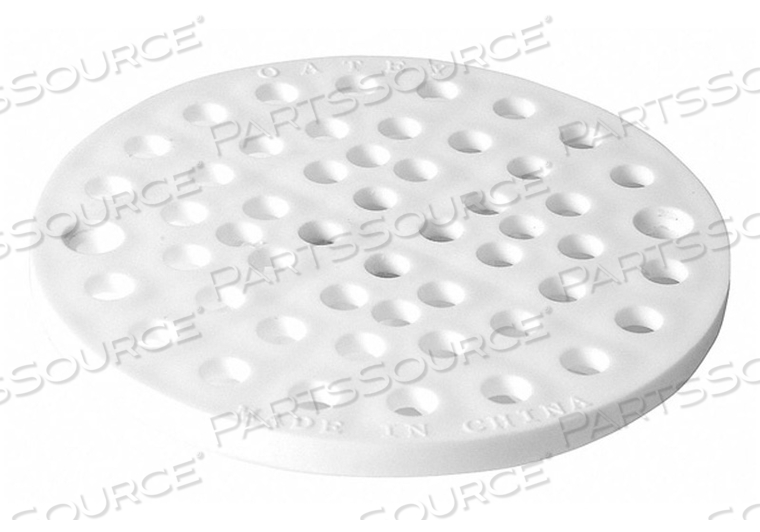 FLOOR DRAIN GRATE 6-3/4 IN. WHITE by Oatey FLOOR DRAIN GRATE 6-3/4 IN. WHITE by Oatey