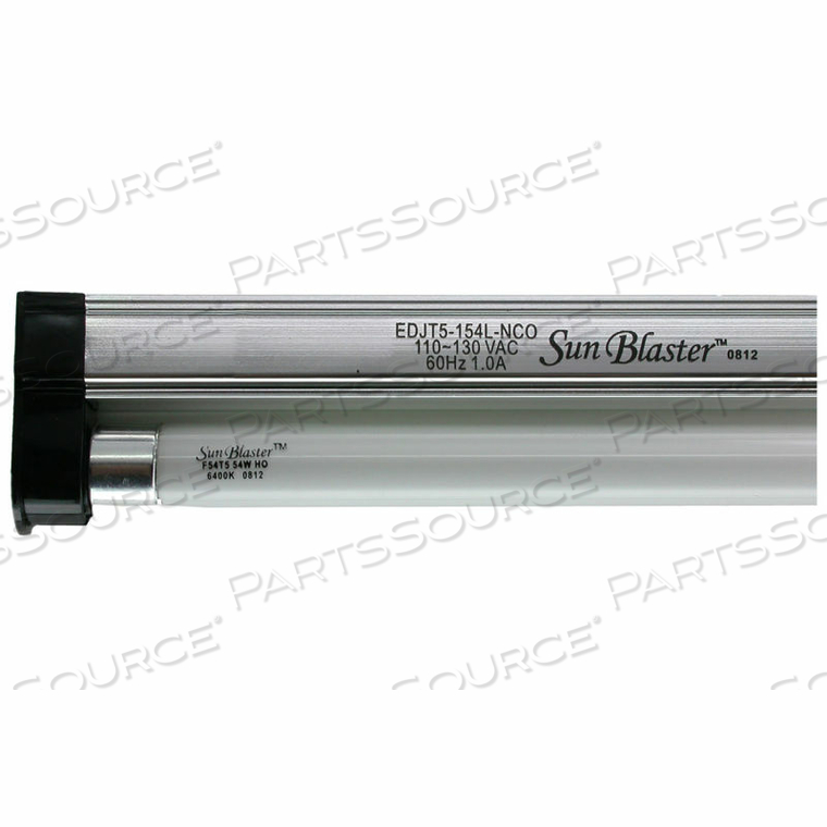 SUNBLASTER T5HO 54W 6400K GROW LIGHT BULB AND FIXTURE LIGHTING KIT, 4' SUNBLASTER T5HO 54W 6400K GROW LIGHT BULB AND FIXTURE LIGHTING KIT, 4'